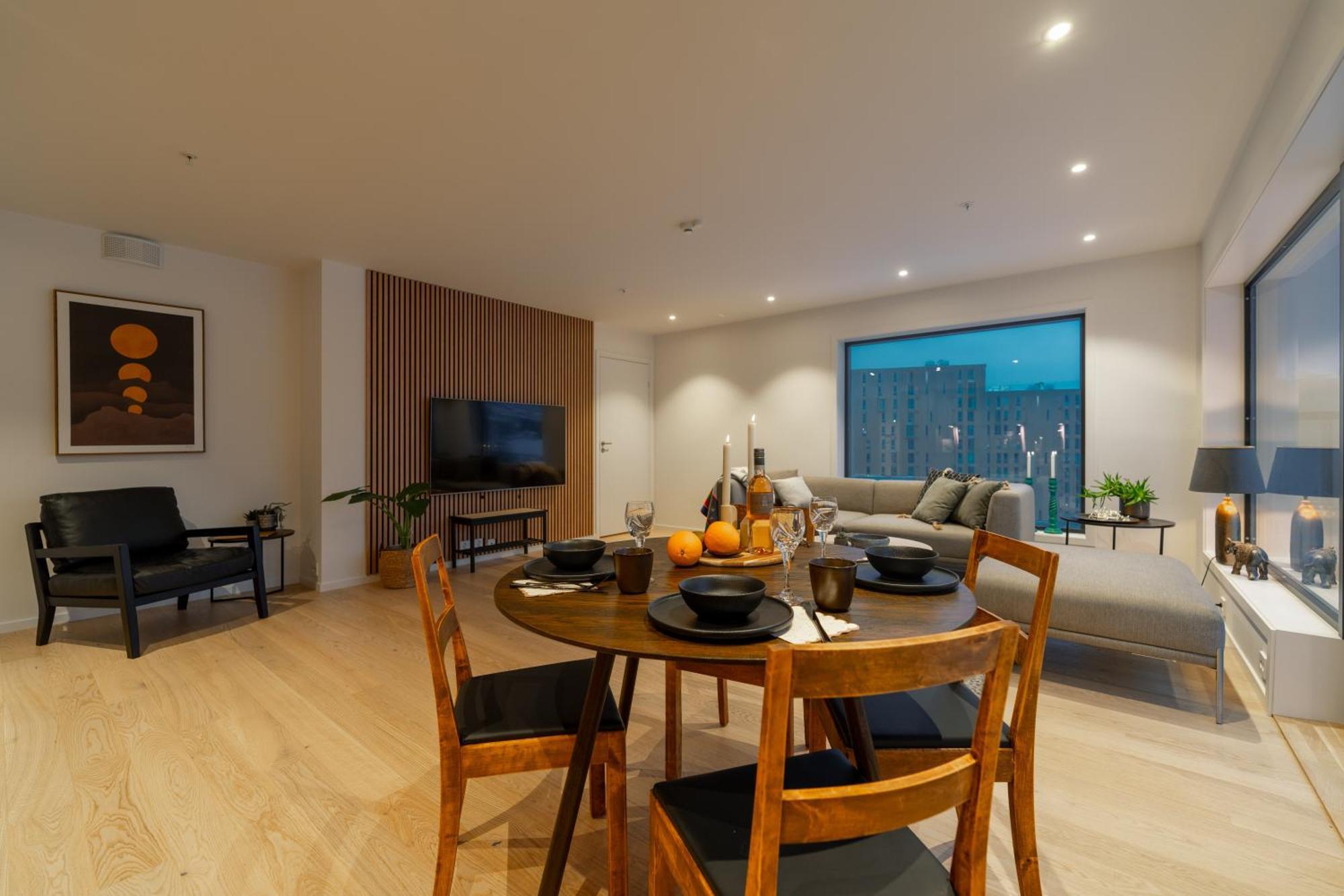 Northern Light - Nyholmen Luxury Penthouse B Apartment Tromsø
