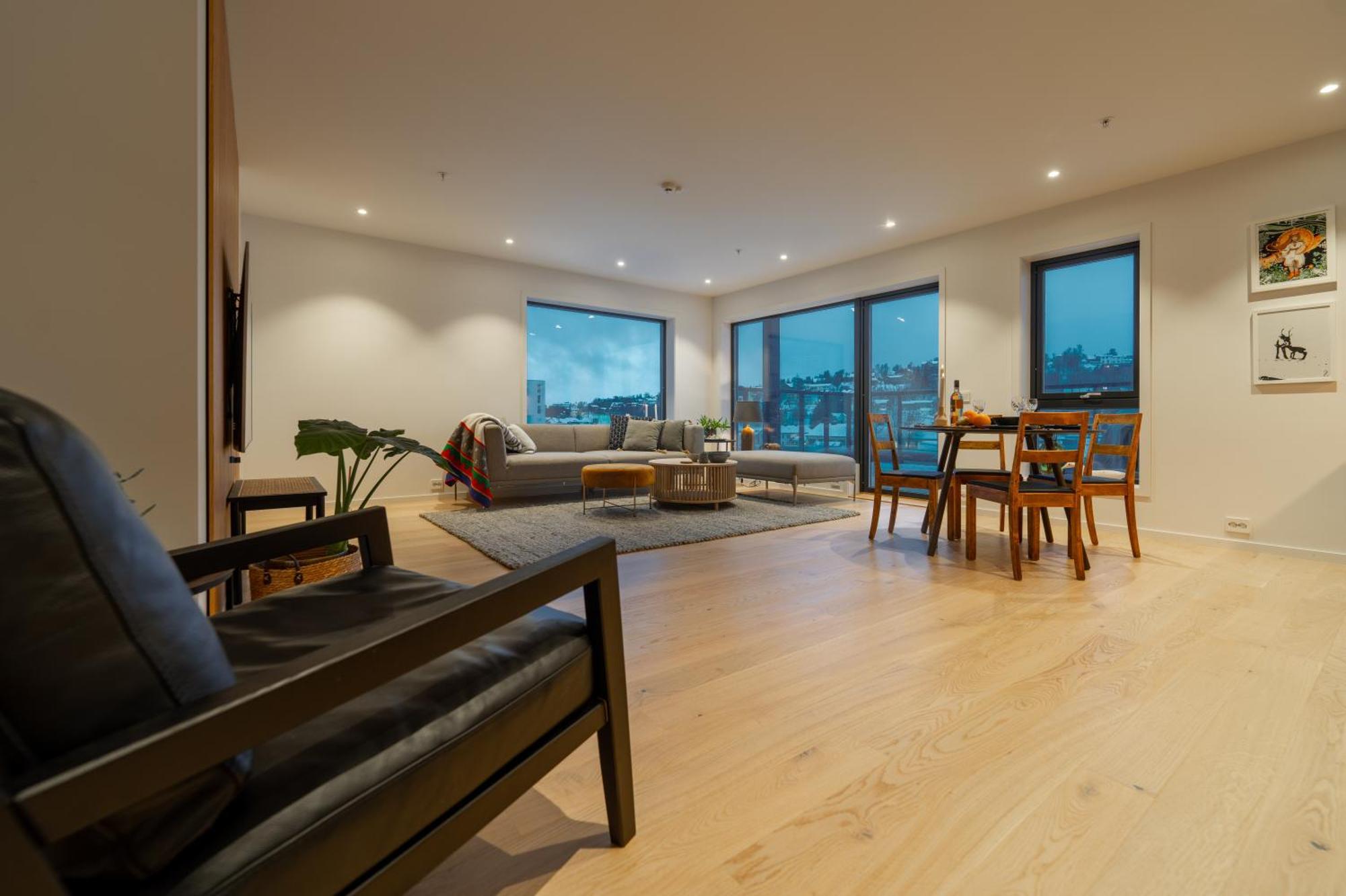 Northern Light - Nyholmen Luxury Penthouse B Apartment Tromsø